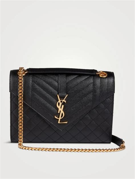 monogram ysl matalese shoulder bag|Saint Laurent Medium Envelope Monogram Matelassé Leather .